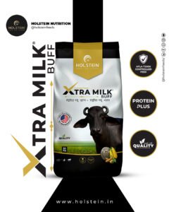 Holstein XTRA-Milk Buff feed supplement for buffaloes to boost milk yield, improve fat percentage, and support energy balance