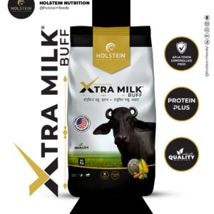 Holstein XTRA-Milk Buff feed supplement for buffaloes to boost milk yield, improve fat percentage, and support energy balance
